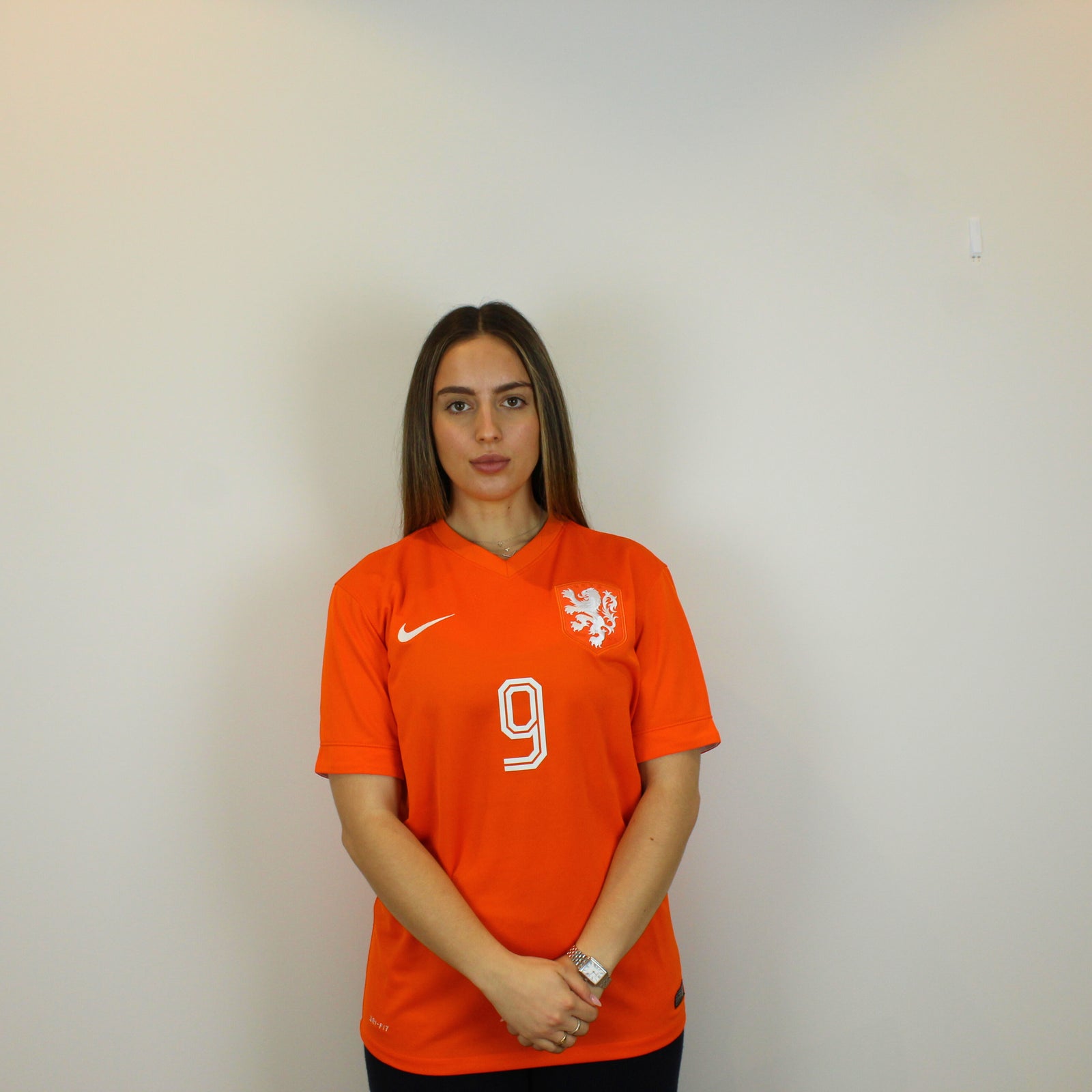 Netherlands 2014 Home Kit Van Persie #9 (M)
