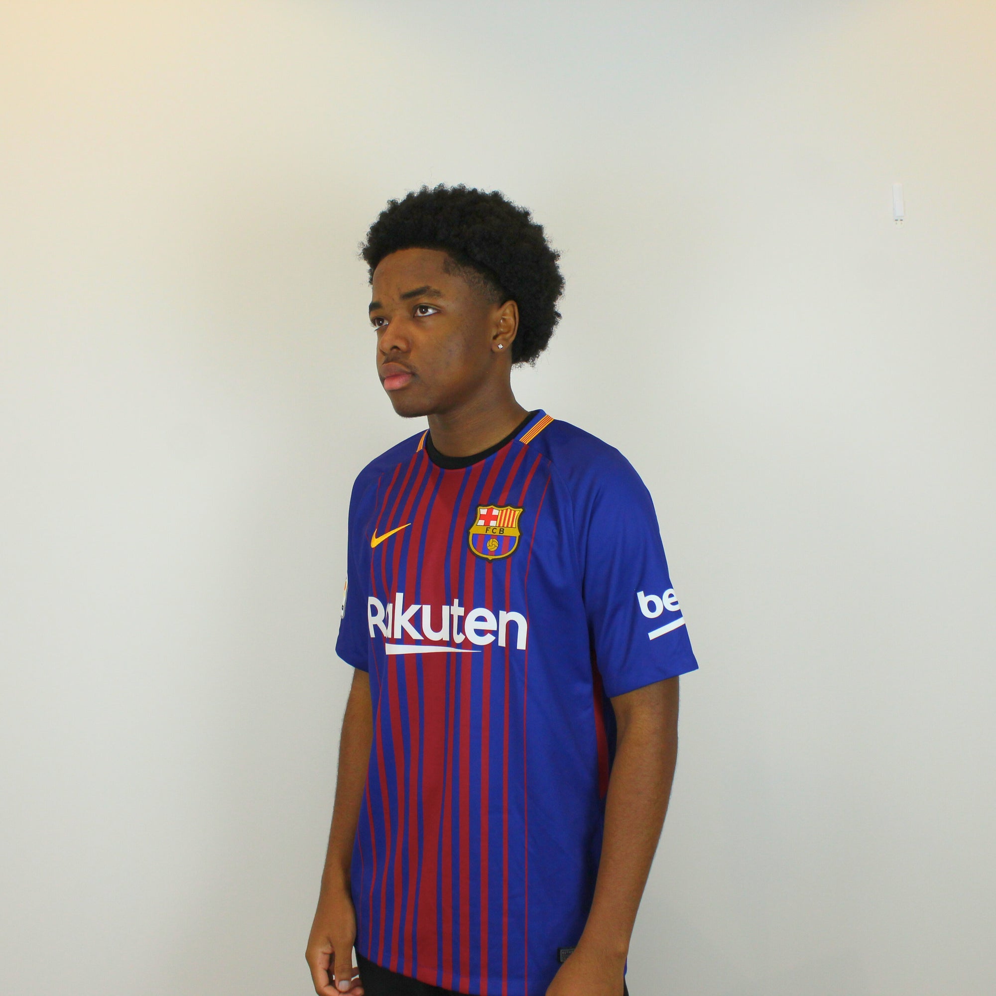 Barcelona 2017-18 Home Kit Messi #10 (M)